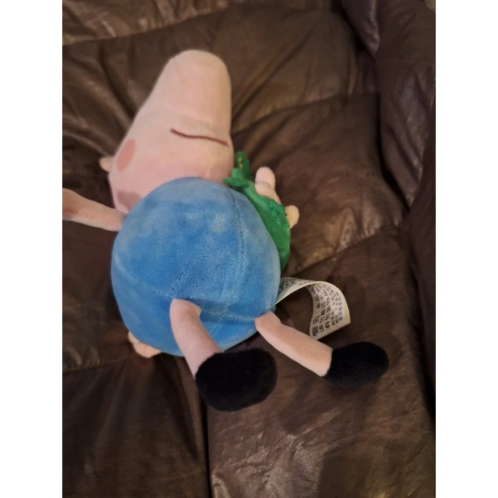 Peppas Brother George Pig w/Dinosaur-Ty Stuffed Animal/Plush 7 